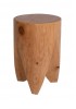 Lance Wooden Side Table/Stool 